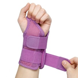 NuCamper Atmungsaktive Handgelenkstütze Handgelenk Bandage Mit Metallschiene-Stabilisator Männer Frauen Handgelenkbandage Verstellbare Handgelenkschiene für Arthritis, Sehnenentzündung, Verstauchung