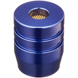 POSH 200085-03 End Cap for Crank Breather Hose Blue