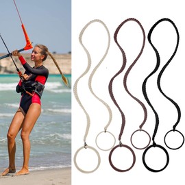 3 Packs 25" Hair Ties for Thick Hair, Elastic Hair Bands for Swim Stretchy Spiral Hair Ties for Women Girls Ponytail Holders Strong Pany Tails Wrap Rope for Water Wind Sport Running Skiing Workout GYM