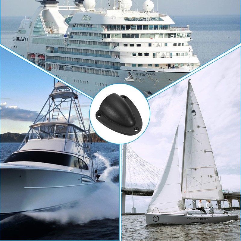 PATIKIL 2-29/32" Nylon Marine Wire Cable Vent Cover for Boat