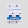 PRACTINET Pastilla Interruptor Termomagnético 80Amper 2p CD Solar - Mini