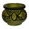 Ceramic Ashtrays Hand Made Moroccan smokeless Ceramic Medium Vivid Colors