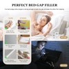 WUIOYNF Bed Wedge Pillow for Headboard, Mattress Wedge Stopper Pillow,