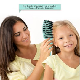 product image Boar Bristle 1 Boar Hair Brush 100% Natural Hair Brush Gentle Detangling