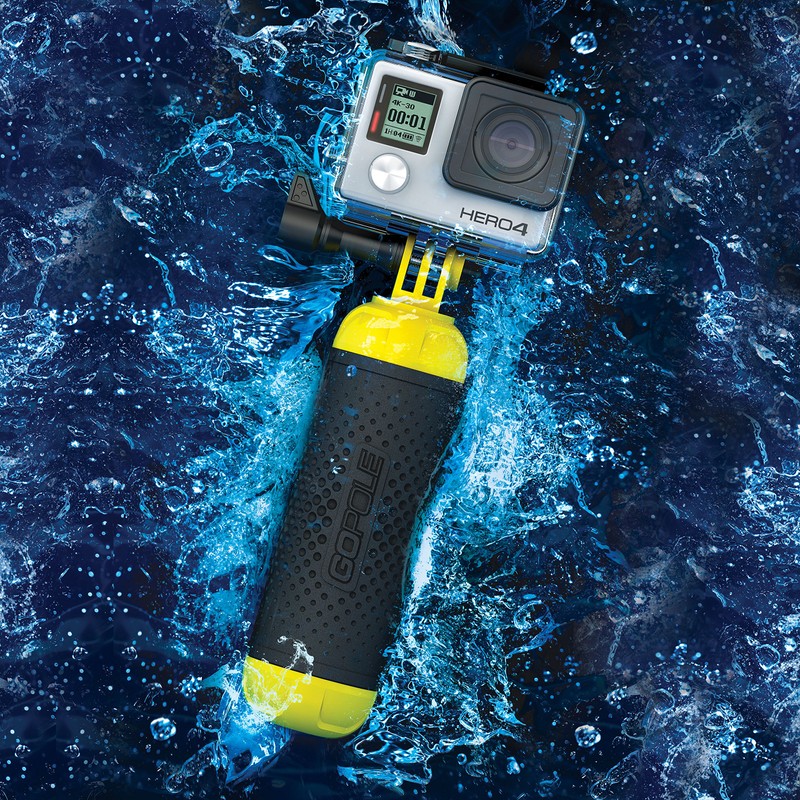 GoPole Bobber - Floating Hand Grip for GoPro Hero Cameras,