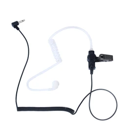 KEYBLU Law Enforcement Surveillance Kit Acoustic Tube Listen-only Earpiece for 2 Way Radio (3.5MM)