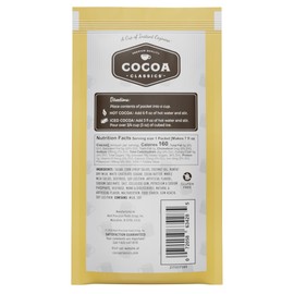 Cocoa Classics Arctic White Cocoa Mix | Hot Chocolate | Made with Nonfat Milk | Just Add Hot Water | Make Hot or Iced Cocoa | Gluten Free & Kosher Dairy Friendly | 1.25oz Packets (Pack of 36)