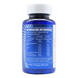 Biotina 600 Mg 30 Cápsulas Pro Tgt Cosmetics. Sabor Sin sabor