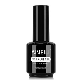 Acrylic Nail Cruelty Free Powerful Gel for Fake Nails 15ML Millihema 2 in 1 and Base / 아크릴 네일 크루얼티 프리 가짜 네일을 위한 강력한 젤 15ML 밀리 헤마 2 in 1 및 베이스