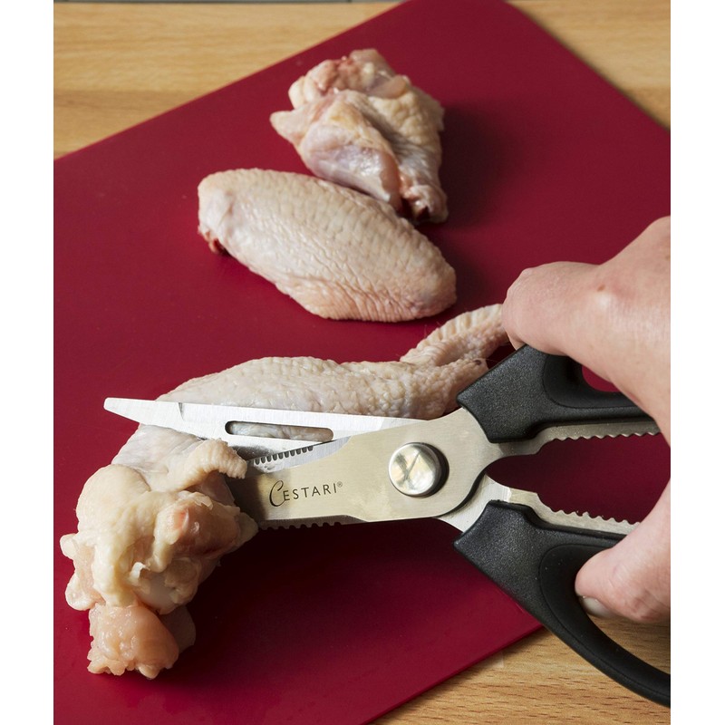 Kitchen Scissors: Heavy Duty Stainless Steel Utility Kitchen Shears for