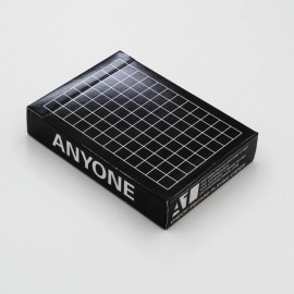 Anyone Worldwide Midnight Checkerboard Playing Cards A1WW Checks Black