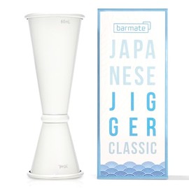 barmate Japanese Jigger, Stainless Steel Measuring Cup with Inner Scale, Max 60ml/30ml, High Quality Bar Accessories for the Perfect Cocktail