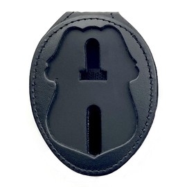 Perfect Fit Shield Wallets Tampa Police Florida TPD Clip On Badge Holder with Neck Chain (Cut-Out # PF 208)