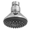 Daloual - Deluxe Shower Head with Anti-Limescale Nozzles Chrome-Plated Brass