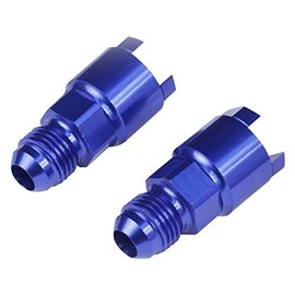 Haltech Flex Fuel Fittings 3/8 (GM Spring Lock) to -6AN Male (Incl Two Fittings)