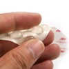 HAWORTHS Small Door Bumpers Self-Adhesive Clear Rubber Feet Tiny Hemispherical