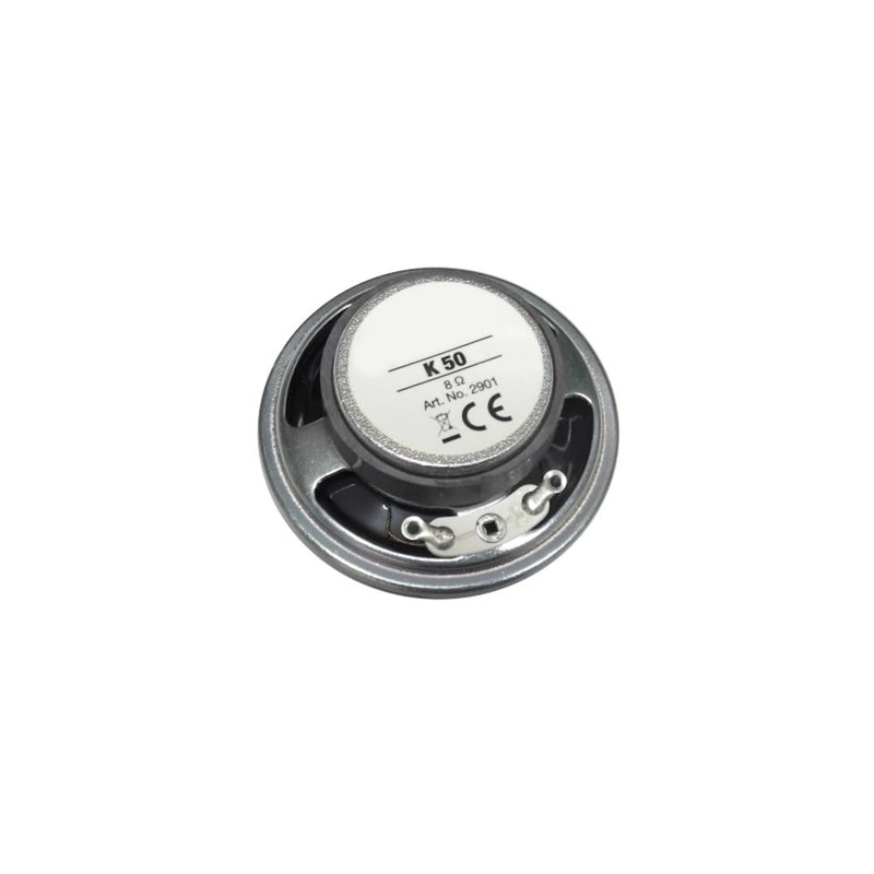 WITTKOWARE Small Speaker, Outer Diameter 50 mm, 8 Ohm, 2