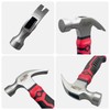 HOUSERAN Small Hammer 12oz, Small Hammer Tool, Claw Hammer for