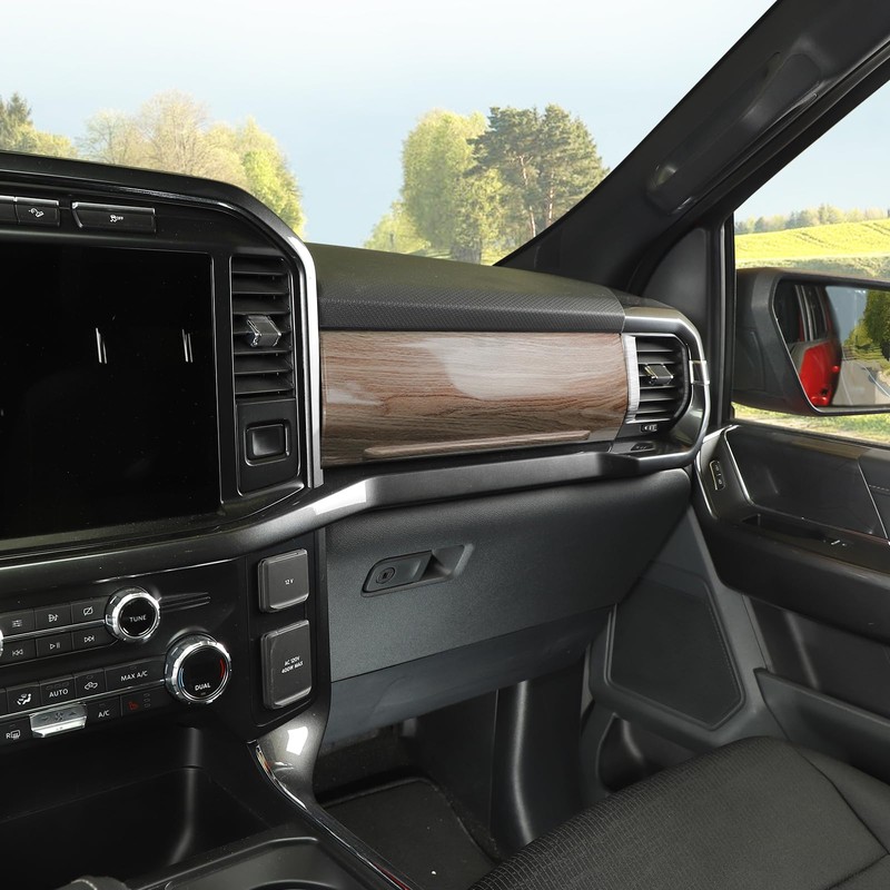 Jimen Compatible with Ford F150 2021-2024, Center Console Co-Pilot Storage