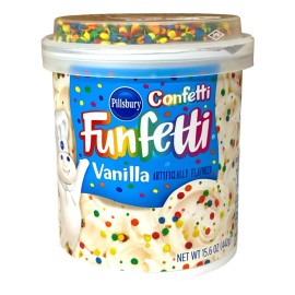 Pillsbury Confetti Funfetti Vanilla Frosting 15.6 oz