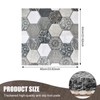 Non-Slip Shower Mat, 60 x 60 cm, Bath Mat, Non-Slip