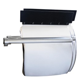 MIAOKUI 24" x 27" Quarter Fenders for Semi Truck Fenders Stainless Steel Quarter Fenders with Mounting Hardware Set of 2