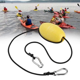 kayak drift,Kayak Drift Anchor Tow Rope Nylon Tow Line Throw Rope with EVA Buoy Anchor Buoy Steel Clips Kayak Accessory