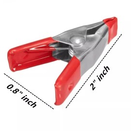 Unbranded 24Pc 2" inch Heavy Duty Metal Spring Clamps Small Tool Clip Jaw Opening