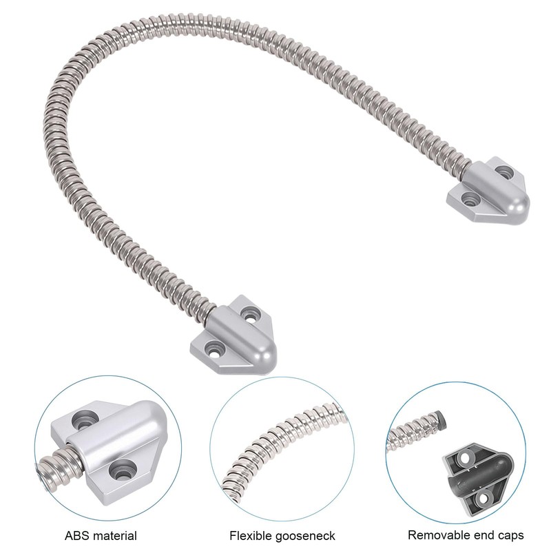 5 Pack Armored Door Loop - TENSSO Stainless Steel Flexible