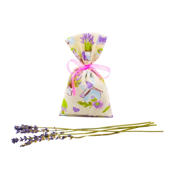 Lavender Bag Hand Sewn in Germany with 15 g Lavender