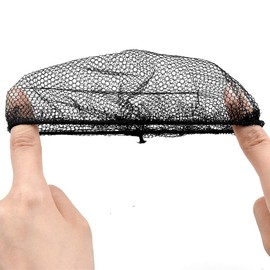 Pack of 20 Hair Nets Elastic Black Hair Net Bun Hair Net Bun Reusable for Ballet Dance, Dance, Boss, Nurse, Catering, Hair Net Bun Ballet for Wig and Hair Fixation Women