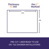 SINGFORM 40 mil Thickness 6' x 8' Shower Pan Liner
