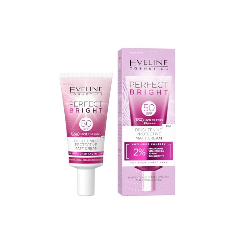 Eveline Cosmetics Perfect Bright Face Cream SPF50 30 ml