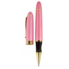 Gullor Jinhao X450 Rollerball pen, Gold Trim, Black Ink, Pink