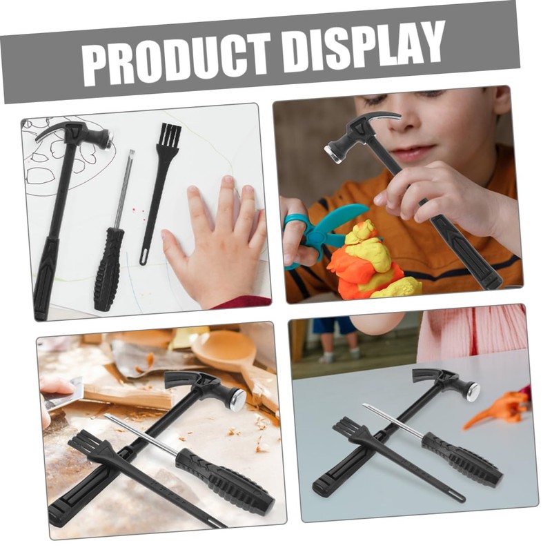 Kisangel 9 Sets Excavation Tool Kit Hammer Chisel Brush Scraper