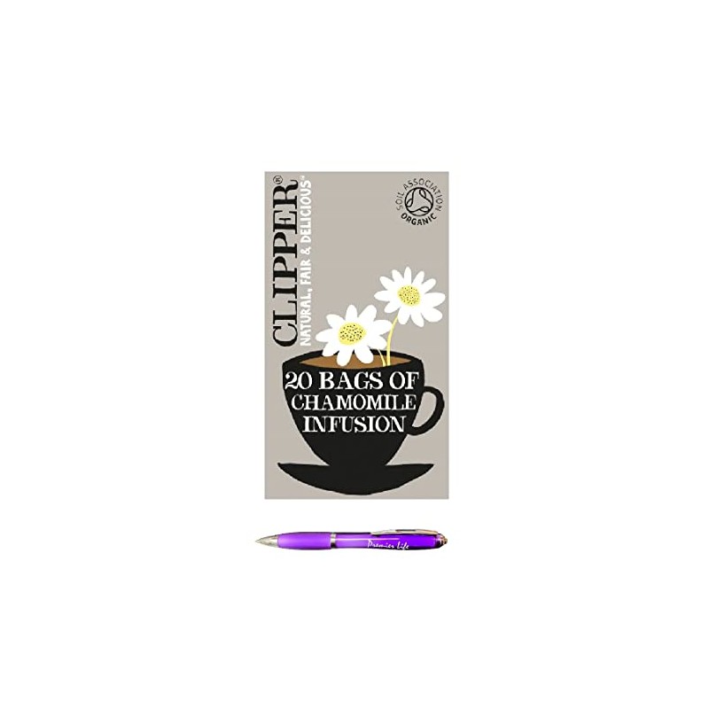 Clipper Organic Chamomile Tea Bag Infusion - 20 Teabags -