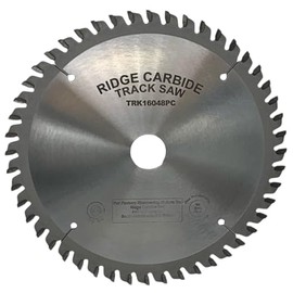 Ridge Carbide 160mm 48T, Track Saw Laminate Blade Compatible with Festool,Modified Triple Chip Grind (TC45),+5° Hook, 20mm Bore, Plate Thickness 1.6mm, Thin Kerf (2.2mm) M5