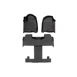 Rough Country Floor Mats for 2021-2024 Chevy/GMC Tahoe/Yukon - M-21712