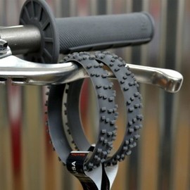 moto365 MX Gray Motocross KNOBBY Dirt Bike TIRE Wristband