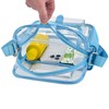 SPODEARS Sky Blue Clear Crossbody Bag for Stadium Events &