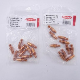 Fronius 20 Pack Fronius Contact Tips M6 8mm x 24MM 1.2mm 42,0001,4464,1