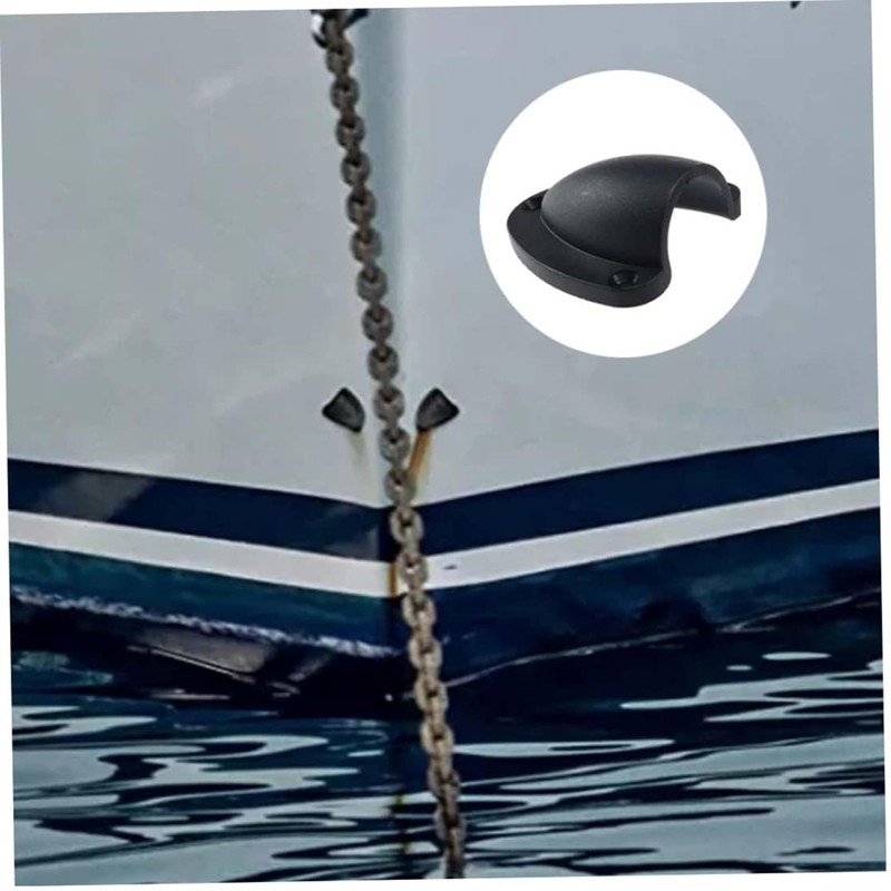 4 Pcs Marine Wire Cable Vent Cover,Nylon Clamshell Hose Vent