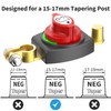 Top Post Battery Disconnect Switch 12V-48V Power Isolator Cut Off