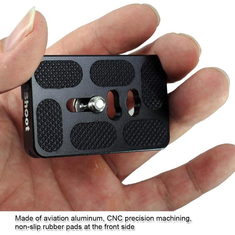 iShoot Camera Quick Release Plate QS-60 with 1/4" Screw, Compatible