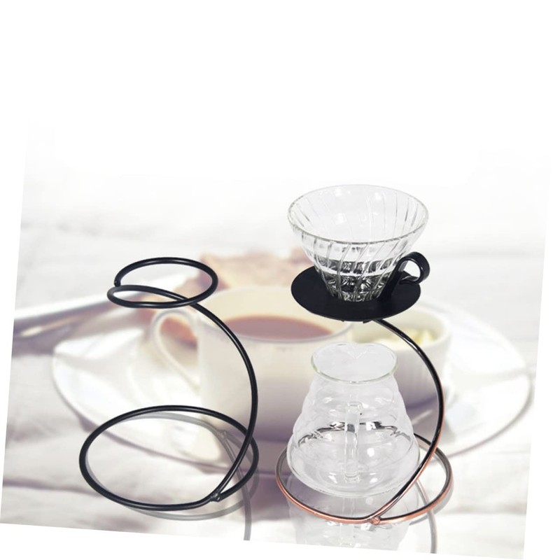 Mipcase Antique Brass Coffee Dripper Stand Elegant Filter Cup Holder