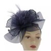 Bellissima Fine Millinery Church Wedding Derby Fascinator Hat Headband #FSC6