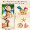YISUMEI Microfibre Beach Towel XXL Beach Towel Lightweight Beach Towels