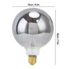 LED Vintage Edison Light Bulb Dimmable Antique Half Chrome Light