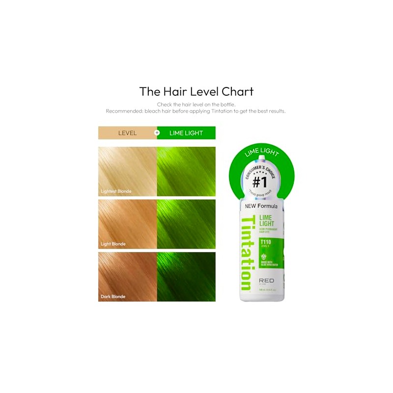 KC T SEMI-PERMANENT LIME LIGHT