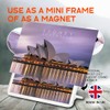 Classic Rectangle Magnet with Stand - Sydney Opera House Sunset
